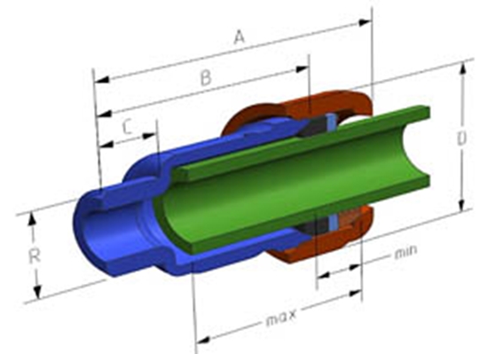 Изображение AGAflex Zczka typu AK GZ 1 i 1/4" - 10010004