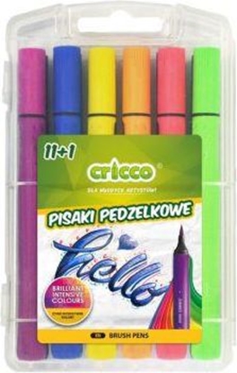 Attēls no Amex Pisaki z kocówk pdzelkow Cricco 11+1 kol.kaseta CR389K12