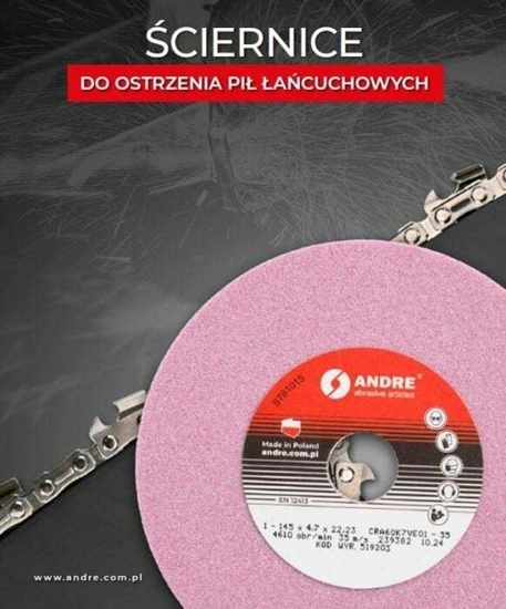 Изображение Andre CIERNICA DO OSTRZENIA ACUCHÓW 145 x 4,7 x 22,2mm CRA60K7VE01 - 35