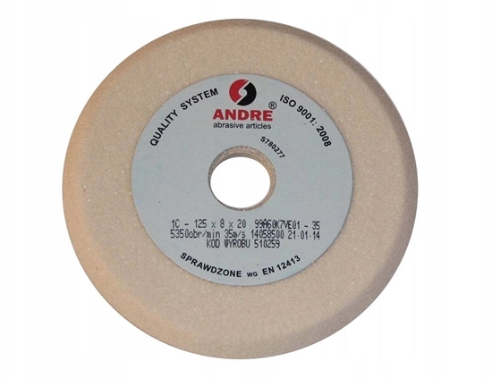 Изображение Andre Profilowana ciernica 125mm x 8mm x 20mm 99A60K7VE01-35 biaa TYP 1C
