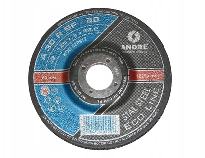 Picture of Andre TARCZA DO METALU 125 x 3,0mm METAL ECO* LINE A30RBF