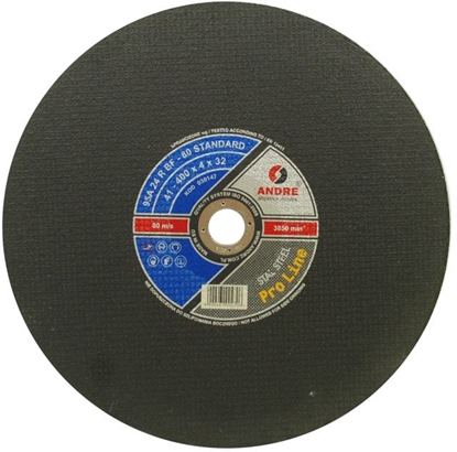 Изображение Andre TARCZA DO METALU 400 x 4,0mm x 32mm STANDARD PRO LINE 95A24RBF