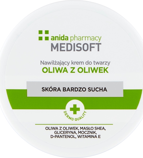 Изображение Anida ANIDA_Medisoft wygadzajcy krem do twarzy Oliwa z Oliwek 100ml