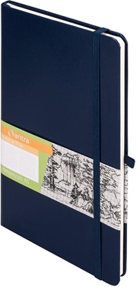 Picture of Antra Notes A5 Linia Romantyzm Granatowy