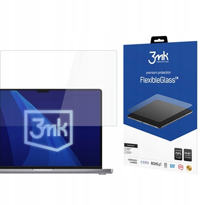Изображение Apple Macbook Pro 16 M1/M2/M3/M4 - up to 17" 3mk FlexibleGlass