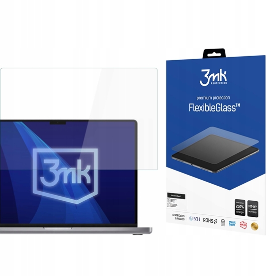 Изображение Apple Macbook Pro 16 M1/M2/M3/M4 - up to 17" 3mk FlexibleGlass