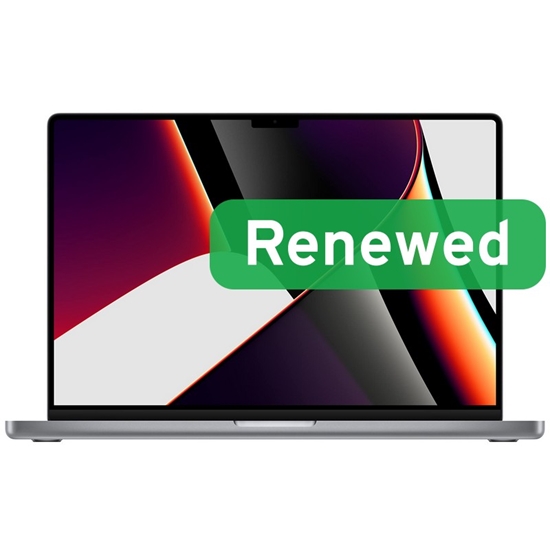 Picture of Apple Renew Grade C | MacBook Pro 16 A2485, 2021 | 16.2 " | 16 GB | SSD | 1000 GB | Apple M1 Pro 16-core CPU | macOS | Keyboard language US | 12 month(s)