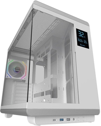Picture of AQIRYS Obudowa do komputera z wywietlaczem DRACO white