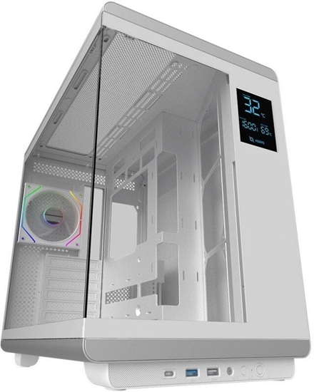 Picture of AQIRYS Obudowa do komputera z wywietlaczem DRACO white