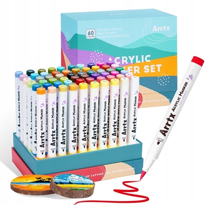 Picture of ARRTX Markery akrylowe flamastry 60C 60 spalwów