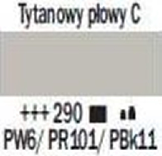 Picture of Artequipment Farba akrylowa TALENS AMSTERDAM 120ml 290 - TITANIUM BUFF DEEP uniw