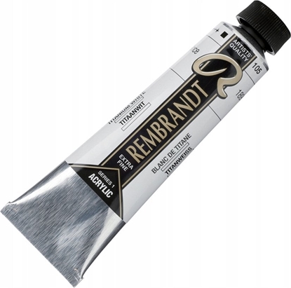 Attēls no Artequipment Rembrandt Acrylic Colour Tube Titanium White 105