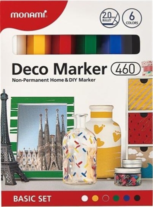 Picture of Astra Deco Marker 460 Basic Set (B:6C) 20800015010 MONAMI