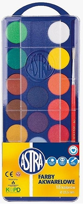 Picture of Astra FARBY AKWARELOWE 18 KOL.FI 23,5 MM 83210900