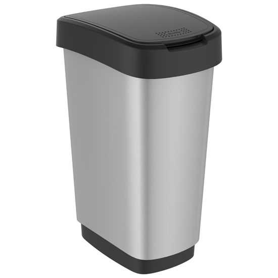 Изображение Atkrit.konteiners 25L Twist, IML sudraba