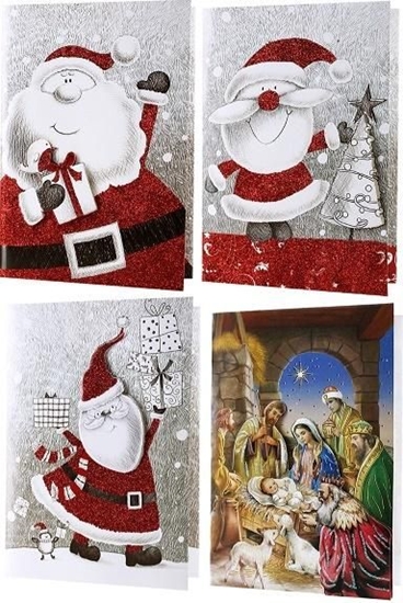 Picture of Avanti Kartka A5 grajca 3D Boe Narodzenie MIX AVANTI