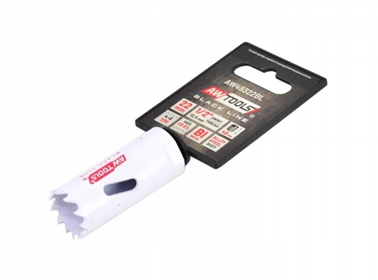 Изображение AWTOOLS OTWORNICA BIMETALOWA HSS-Co 8%  30mm BLACK LINE