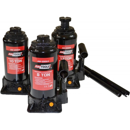 Изображение AWTools Podnonik hydrauliczny tokowy/supkowy 12T (AW20005)