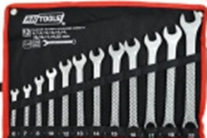 Изображение AWTools Zestaw kluczy pasko-oczkowych 6-22mm 17szt. (AW40116)