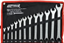Picture of AWTools Zestaw kluczy pasko-oczkowych 6-22mm 17szt. (AW40116)