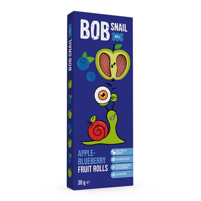 Picture of Ābolu un melleņu rullīši BOB SNAIL, 30g