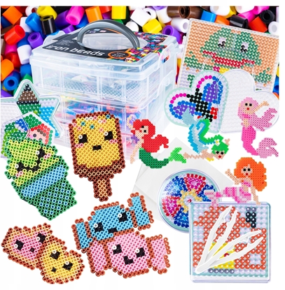 Изображение Jokomisiada B54B KORALIKI MEGA ZESTAW DO PRASOWANIA 6000