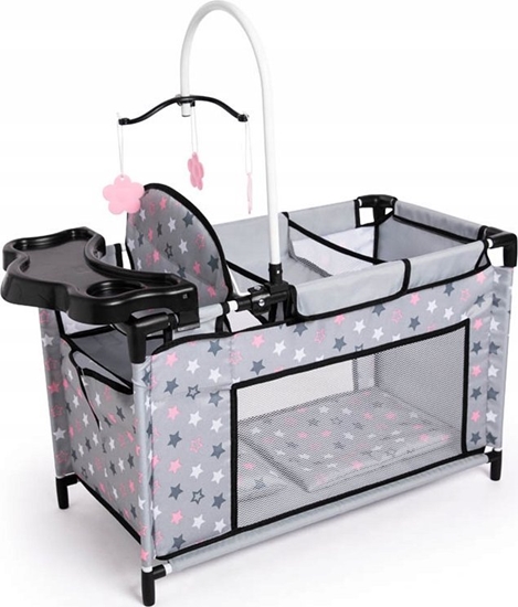 Picture of Bayer óeczko dla lalki z akcesoriami szare 62607AA