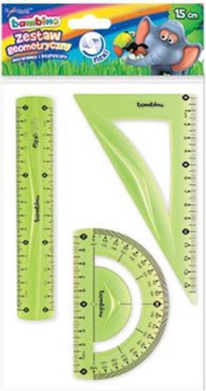 Picture of Bambino Zestaw geometryczny 3el. 15cm Bambiono