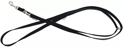 Изображение Barry King Classic smycz regulowana dla psa czarna, L-XL, 25mm/2m