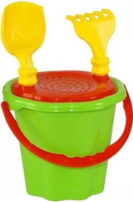 Picture of Bczek Zestaw do piasku mini wiaderko opatka grabki