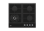 Attēls no BEKO Hob | HILW64235S | Gas | Number of burners/cooking zones 4 | Rotary knobs | Black
