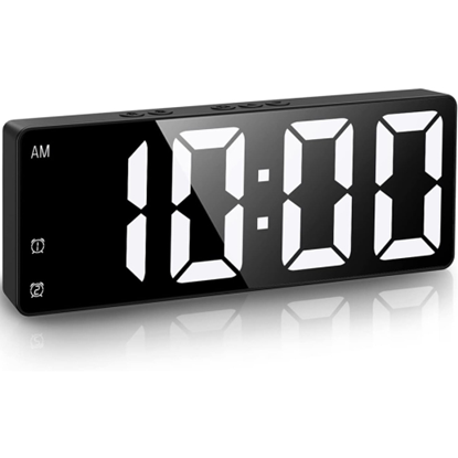 Picture of Blackmoon SZ-810 LED clock with thermometer