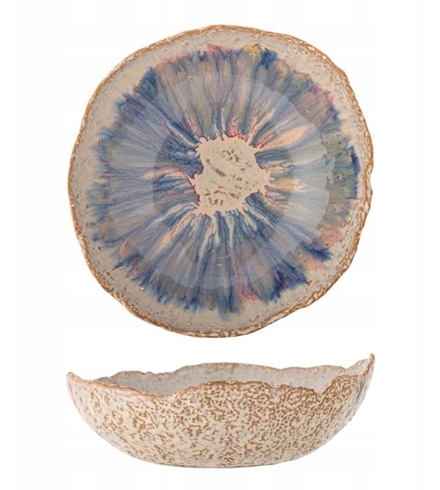 Picture of Bloomingville Miska Niebieska Kamionkowa