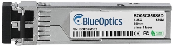 Изображение BlueOptics J4858D-BO, Fiber optic, 1250 Mbit/s, SFP, LC, SX, 500 m