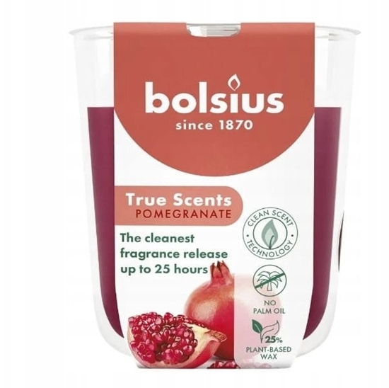 Picture of Bolsius wieca aromatyczna szklana granatowa O80x73mm 8717847188540 8717847188540