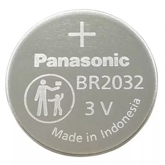 Picture of BR2032 3V litija monētas tipa baterija augstai temperatūrai (+85°C) CMOS un industriālai lietošan