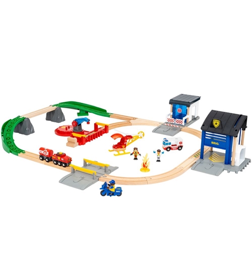 Picture of BRIO - Rescue Team Train Set - (36025)