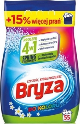 Attēls no Bryza BRYZA 4w1 proszek SPRING FRESHNESS Kolor 3,575kg / 55 pra