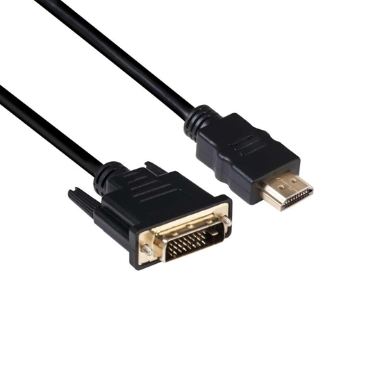 Picture of CABLE DVI-D TO HDMI 2M/M/M CAC-1210 CLUB3D