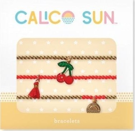 Picture of Calico Sun Zestaw Bransoletek Riley - Wisienki 3szt.