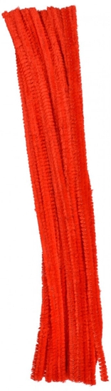 Picture of Carioca Chenille 6mm 30cm 25stk czerwony