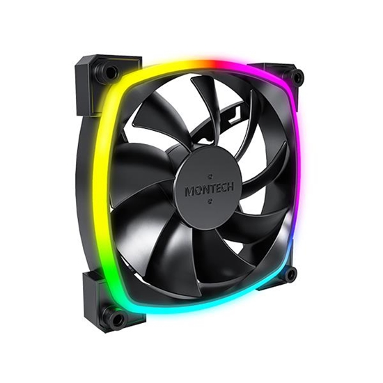 Picture of CASE FAN 120MM/AX120 PWM BLACK MONTECH