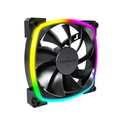 Picture of CASE FAN 120MM/AX120 PWM BLACK MONTECH