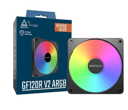 Picture of CASE FAN 120MM/GF120R V2 ARGB PWM (B) MONTECH