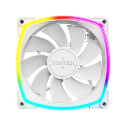 Picture of CASE FAN 120MM/RX120 PWM WHITE MONTECH