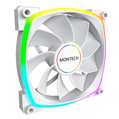 Picture of CASE FAN 140MM/RX140 PWM WHITE MONTECH