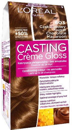 Picture of Casting Creme Gloss Krem koloryzujcy nr 603 Czekoladowy Nugat