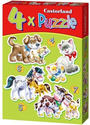 Picture of Castorland 8-20 EL. Zwierzta z Dziemi x4 - 04218