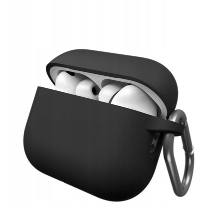 Изображение Class and Culture LLC KeyBudz Elevate silikonowy pokrowiec na AirPods Pro 3 (czarny)
