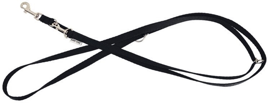 Изображение Classic smycz regulowana dla psa, czarna, XS-S, 16mm/2m